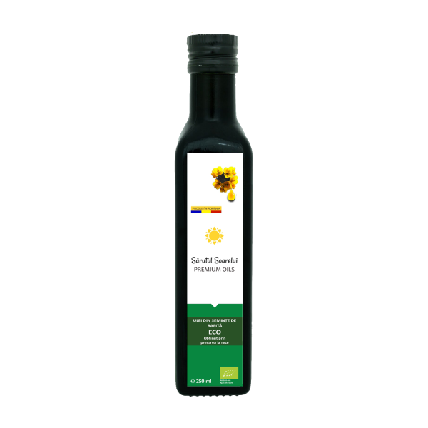 Ulei de Rapiță Sărutul Soarelui ECO 250ml  Natural Hemp Heart