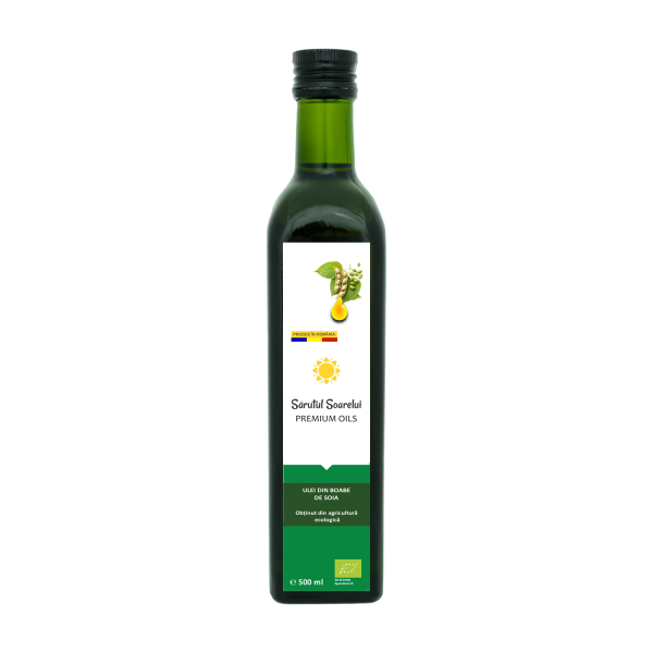 Ulei de Soia Sarutul Soarelui ECO 500ml  Natural Hemp Heart